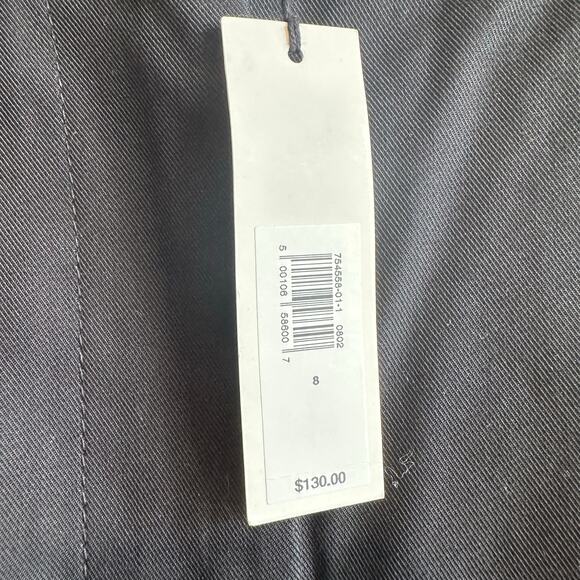 Banana Republic The Barrel Leg Chino Pant Black 8 754558 - Picture 6 of 12